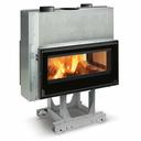 Wood hearth La Nordica Focolare 100 Bifacciale