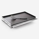 Aluminium barbecue plate 51x37 cm Palazzetti Diet plate