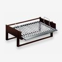 Wire grill 68x41 cm with support Palazzetti