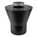 Plancha fire pit La FerroTecnica Azalea 60 black
