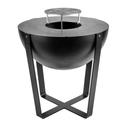 Plancha fire pit La FerroTecnica Iris 100 black