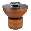 Plancha fire pit La FerroTecnica Primula 100 corten