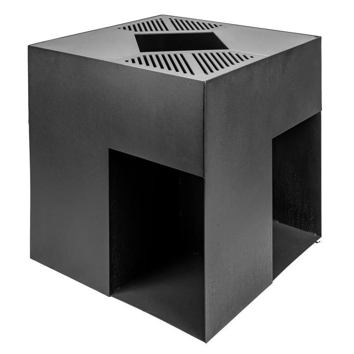 [GFTKPBQ177A] Plancha fire pit La FerroTecnica Giglio black