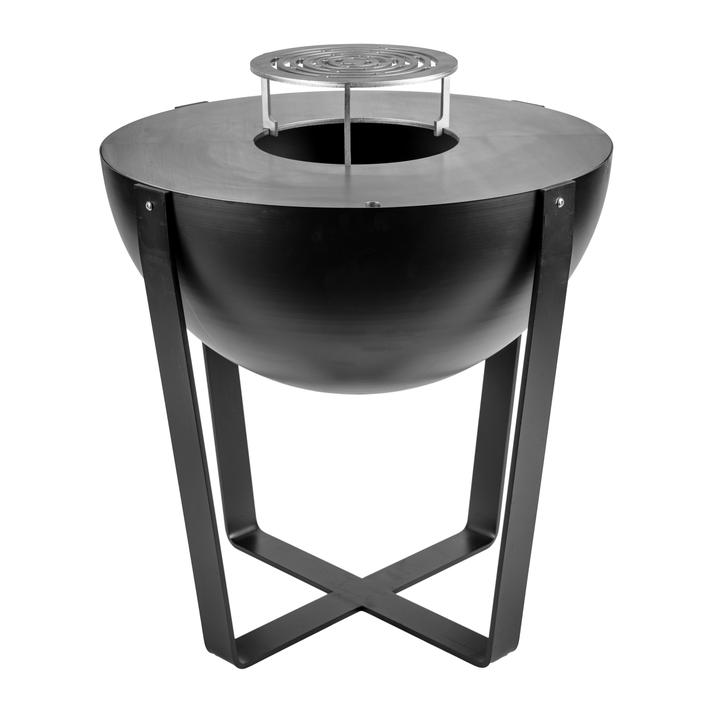 [GFTKPBQ155A] Plancha fire pit La FerroTecnica Iris 100 black