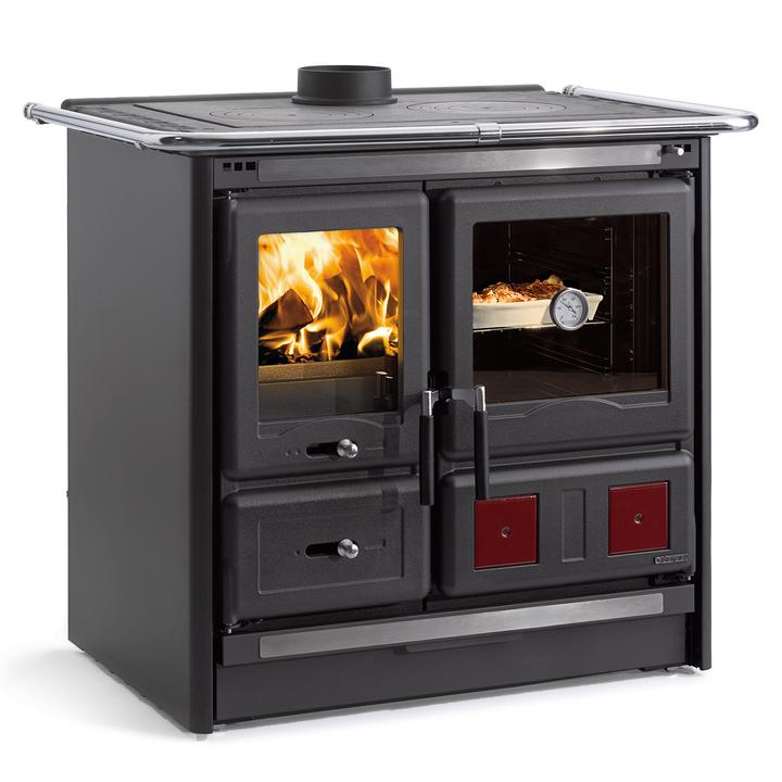 [GLNCW7015438] Wood cooker La Nordica Rosa L 5.0 Steel