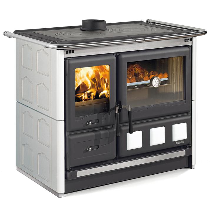 Wood cooker La Nordica Rosa XXL 5.0 Maiolica
