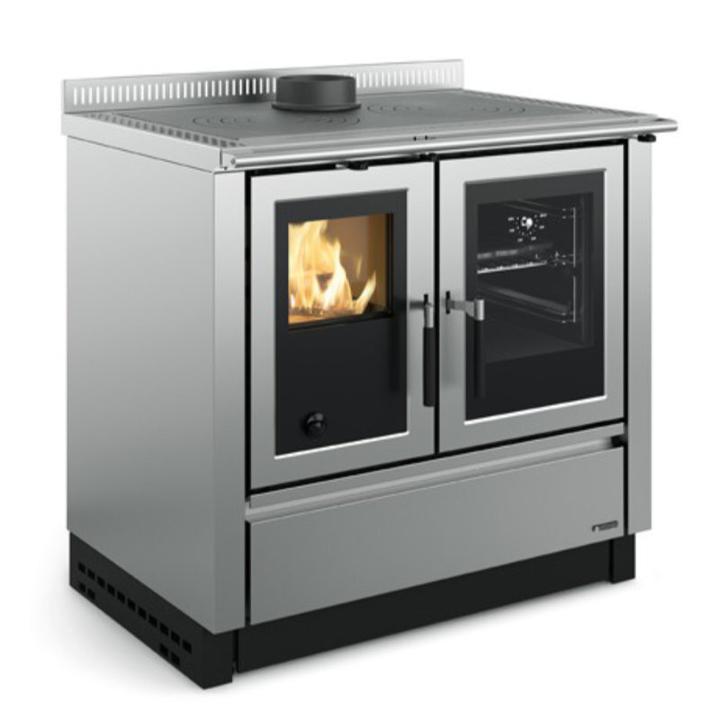 [GLNCW7016400] Wood cooker La Nordica Venezia Inox
