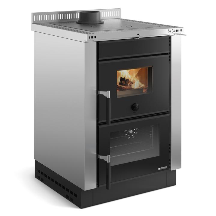 [GLNCW7016101] Wood cooker La Nordica Vicenza Evo Inox
