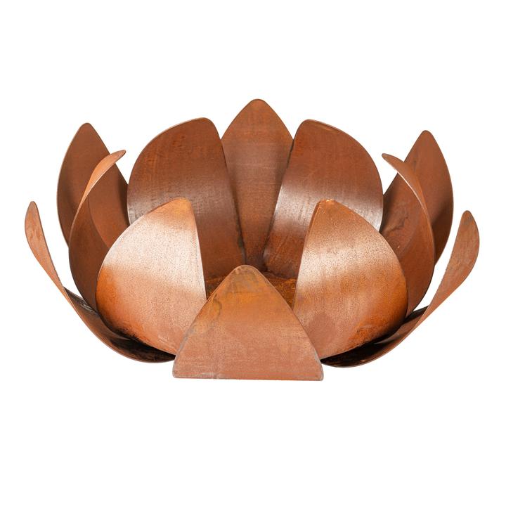 [GFTGFBR121] Fire pit La FerroTecnica Ninfea corten