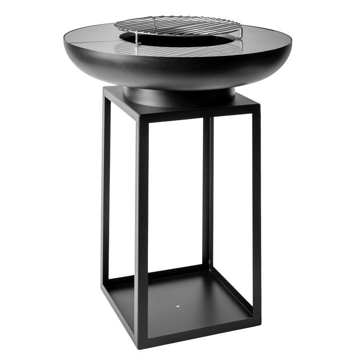 [GFTKPBQ137A] Plancha fire pit La FerroTecnica Ara black